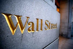 Wall Street Stone Sign