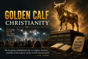 Image for post on A.W. Tozer's "Golden Calf Christianity"
