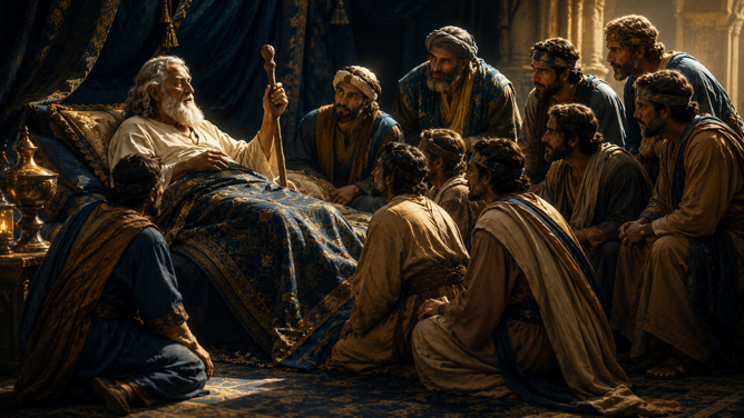 Image of Jacob's blessings on his sons