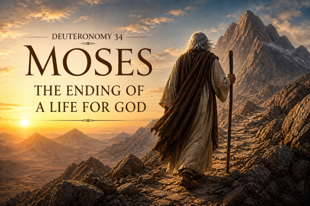 Image for Moses - the end of a Godly life