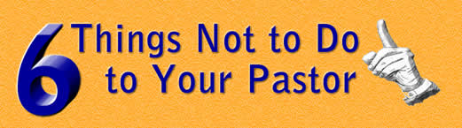 6 Things Not to Do (graphic)