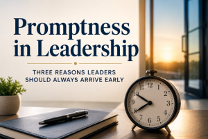 Promptness in Leadership