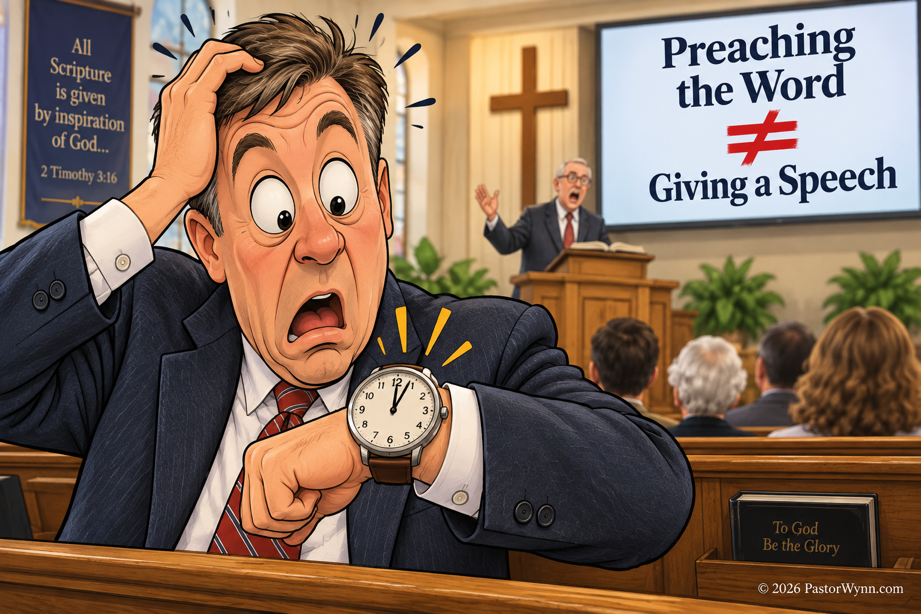 Graphic image for Preaching the Word & Time