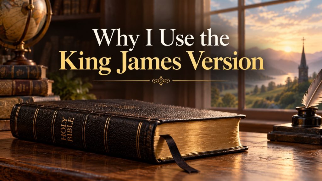 Graphic image for "Why I Use the KJV"